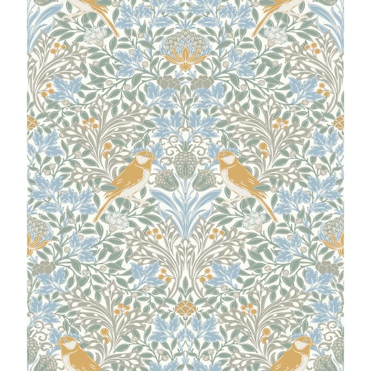 RoomMates Garden Aviary Peel & Stick Wallpaper